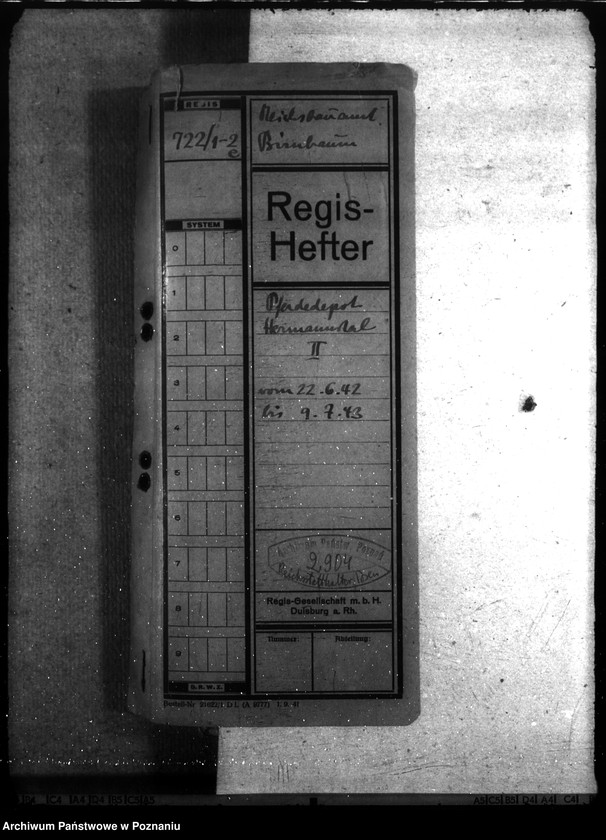 Obraz 4 z jednostki "Pferdedepot der Polizei - Hermanntal bei Neustadt (Posadowo, powiat Nowy Tomyśl) II"