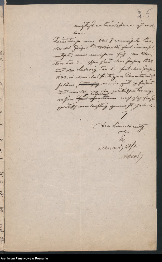 Obraz 8 z jednostki "A. betr. Gregor Brzezinski, Gutspächter Hippolyt von Brzeziński"