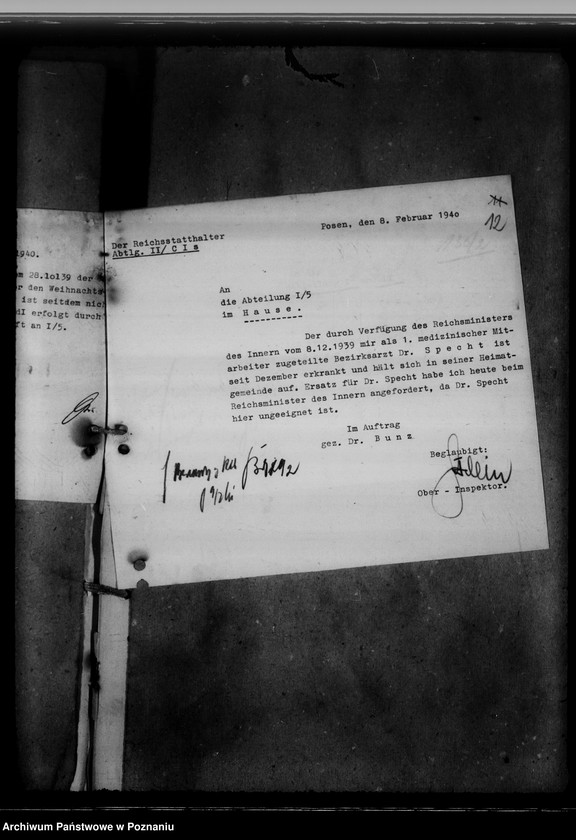 Obraz 16 z jednostki "Zuweisung von Beamten und deren Besoldung"