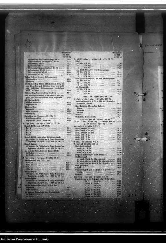 Obraz 20 z jednostki "Eisen- und Metallwirtschaft, sowie Preisbildung der Metallerzeugnisse"
