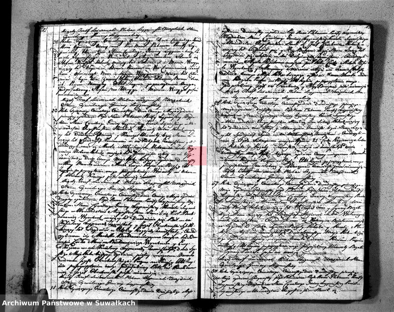 Obraz 9 z jednostki "Księga Aktów Zeyscia Gminy Leypuńskiej od 1-o Stycznia 1818 Roku"