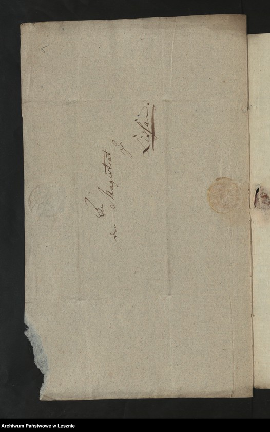 Obraz 7 z jednostki "[Justizkommissarius Balthorn gegen Justizkommissarius Herbst zu Grätz sprawy procesowe]"