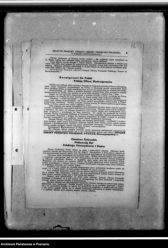 Obraz 15 z jednostki "Biuletyn prasowy"