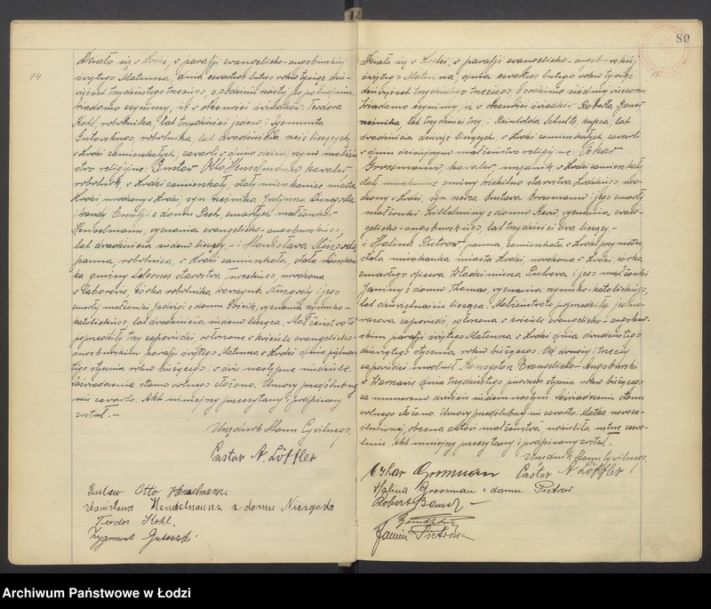 Obraz 10 z jednostki "Akta małżeństw"