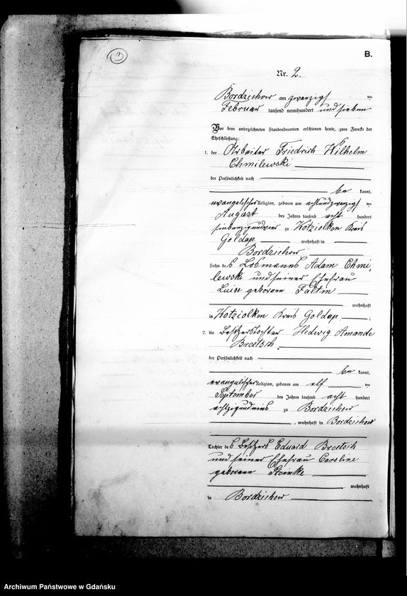 image.from.unit.number "Księga małżeństw"