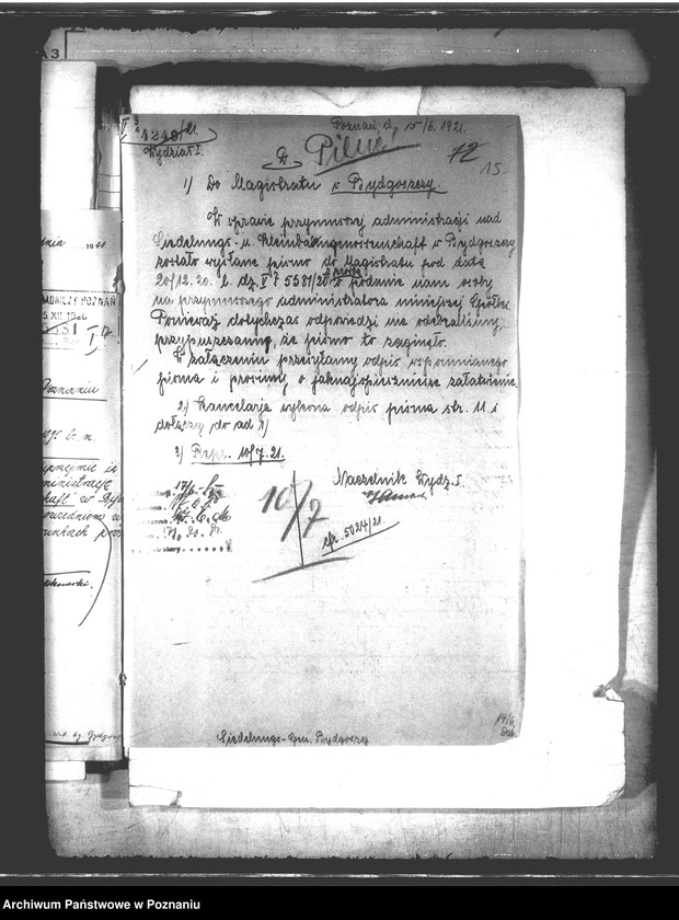 Obraz 19 z jednostki "Przymusowa administracja spółdzielni,,Siedlungs und Kleineaugenossenschaft Bydgoszcz"