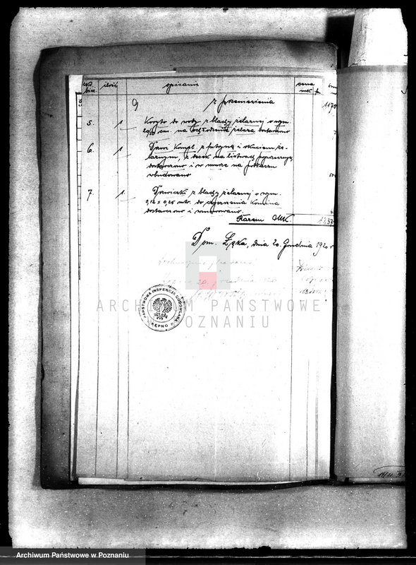 Obraz 13 z jednostki "Sprawy budowlane domeny Łęka"