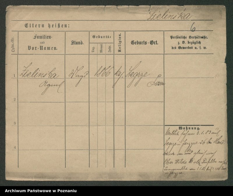 Obraz 8 z jednostki "Zielinski (samotne kobiety)"