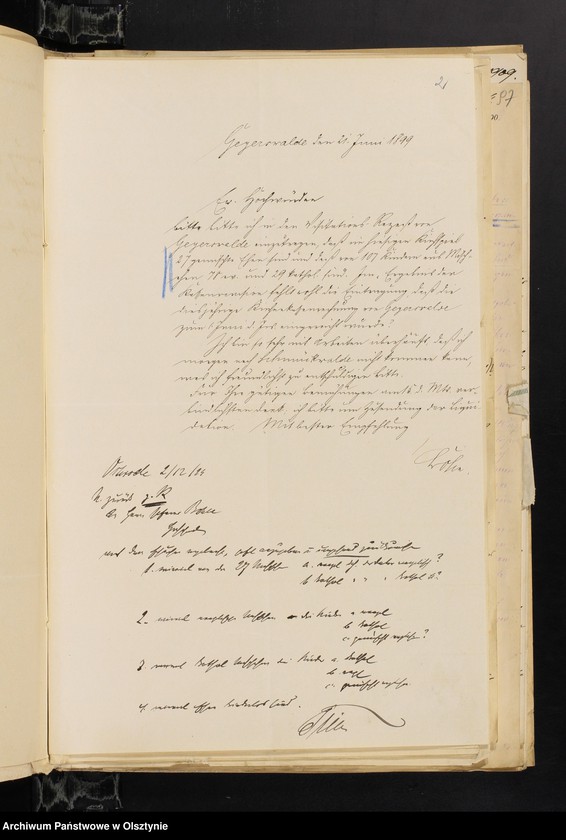 image.from.unit.number "Mischehen-Listen aus der Diözese /auch Anweisungen, Berichten und  andere Schreiben/"