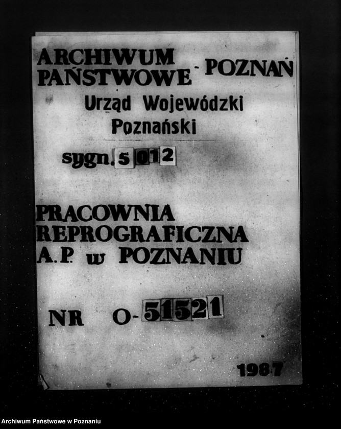 Obraz 20 z jednostki "Towarzystwo robót inżynieryjnych "Tri" w Poznaniu nr woj. 5405"