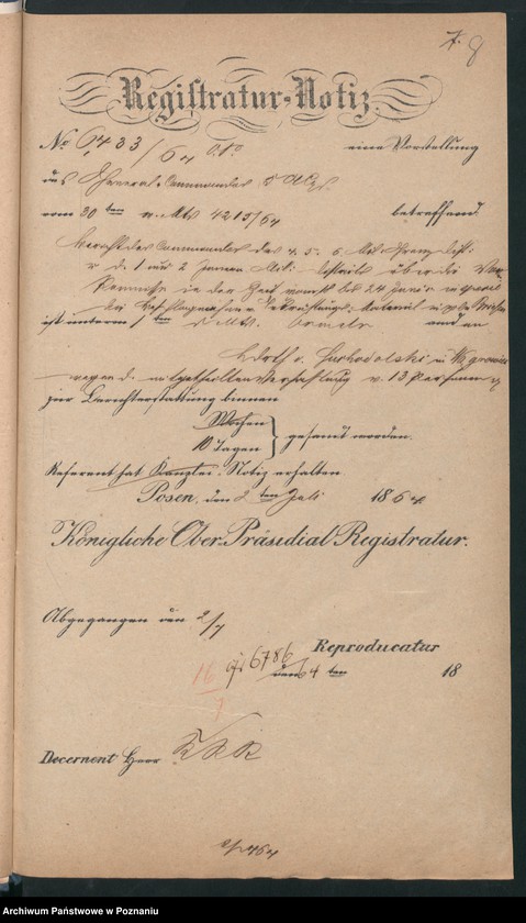 image.from.unit.number "Der Uebertritt polnischer und diesseitiger Untertanen auf preussisches und jenseitiges Gebiet während der polnischen Insurrektion und die dagegen getroffenen Massnahmen."