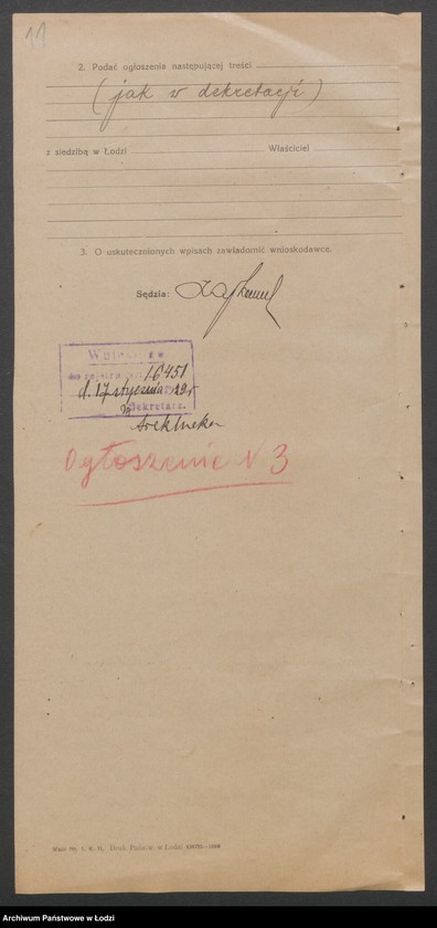 Obraz 13 z jednostki "Spółka Węglowa „Ignis” Henryk Prywer i synowie"