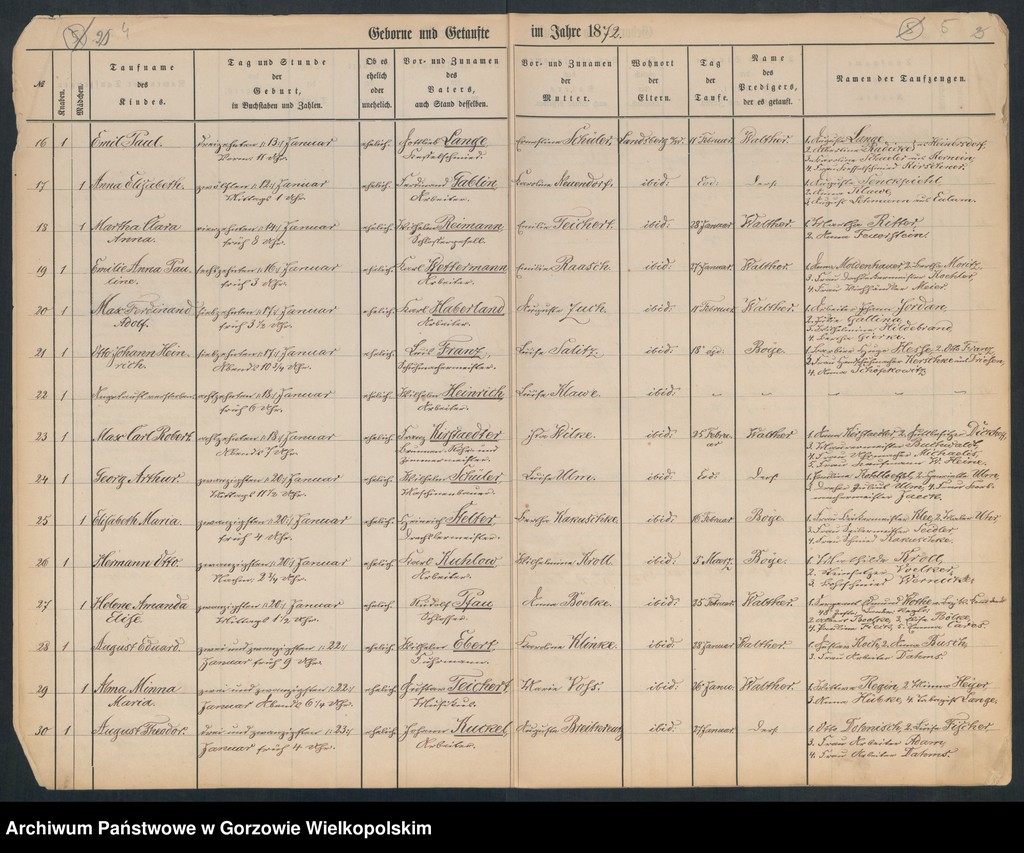 image.from.unit.number "Duplikate der Hauptkirche zu Landsberg an der Warthe (zawiera też księgę zgonów Konkordien, reformirte und Militair Kirchen Gemeinde z 1872 r.)"