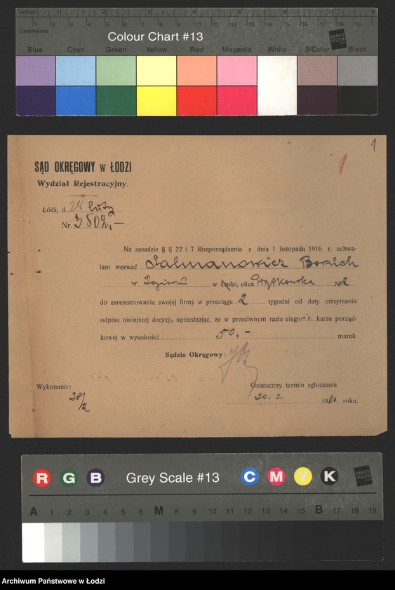 Obraz 3 z jednostki "Boruch Salmonowicz- sprzedaż szkła – Zgierz"