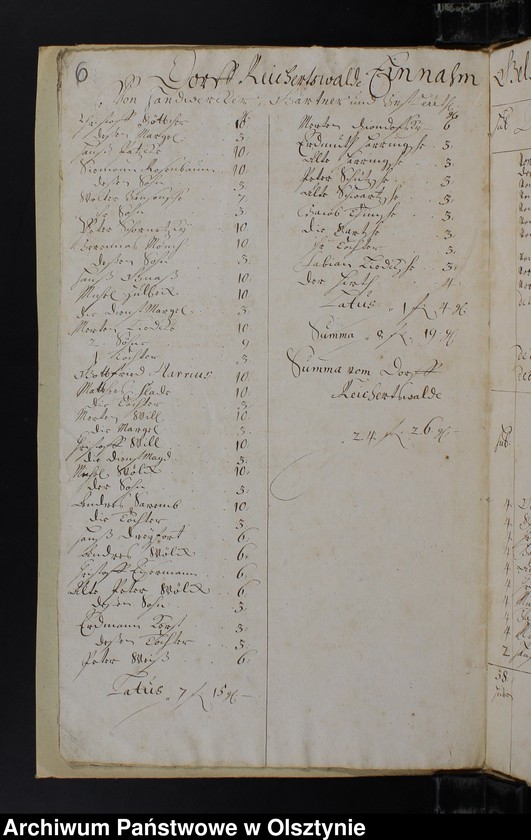 image.from.unit.number "Jahr Rechnung der Silberbachschen Kirchen"
