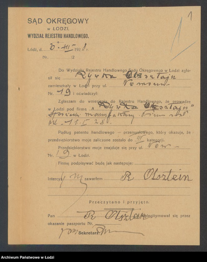 Obraz 3 z jednostki "Rywka Olsztejn – sprzedaż manufaktury"