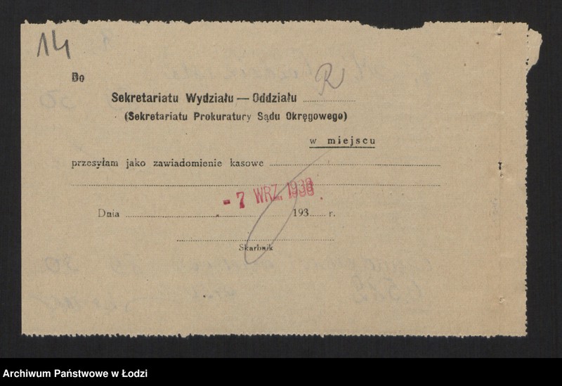 Obraz 16 z jednostki "Mojżesz Goździk, Beniamin Goździk, Abram Jakub Goździk, Mendel Wolf Cytner- sprzedaż manufaktury"