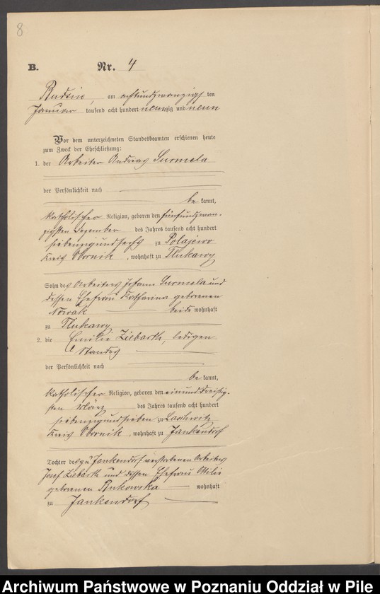 image.from.unit.number "Księga małżeństw"