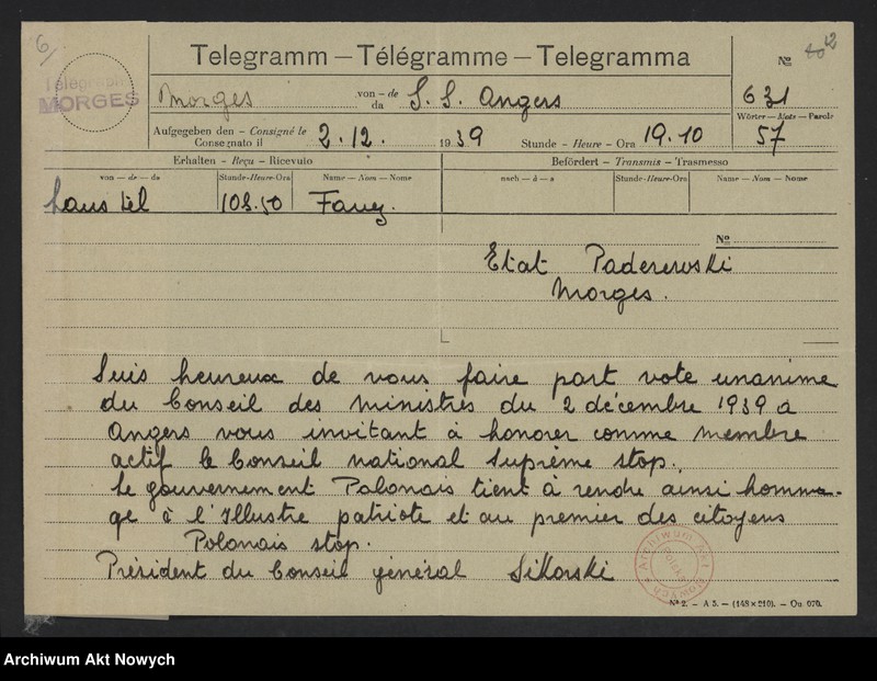 image.from.unit.number "Sikorski Władysław; L.31 (odpowiedzi - maszynopisy)"