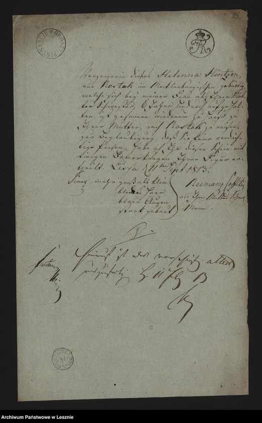 Obraz 18 z jednostki "[Reisepässe für Christen]"