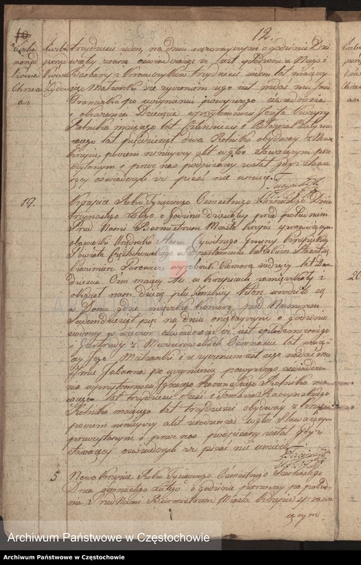 image.from.unit.number "Księga [akt] urodzenia gminy Krzepickiej na rok 1816"