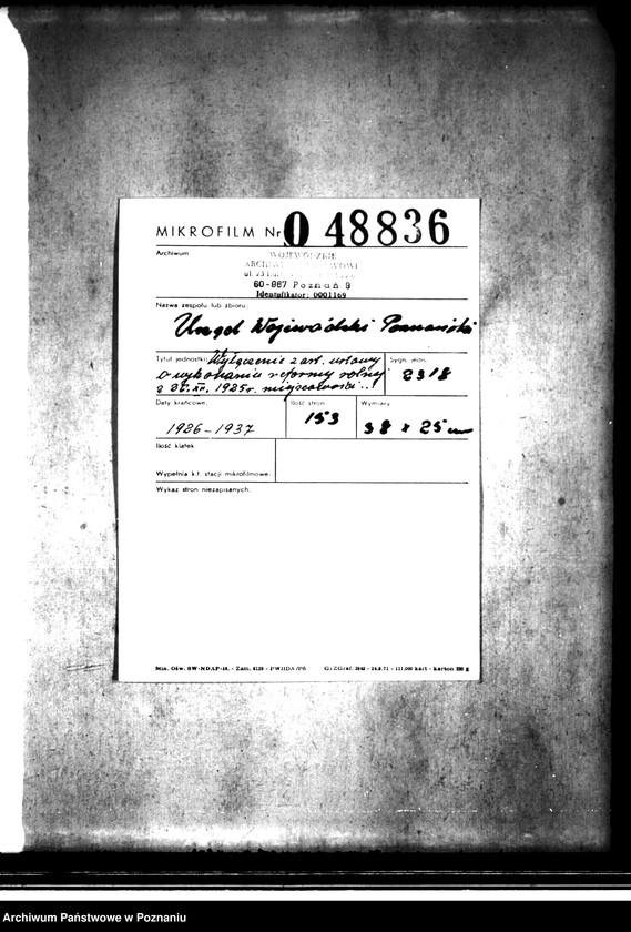 image.from.unit.number "Wyłączenie z art.4,5 ustawy o wykonaniu reformy rolnej z 28 XII 1925 r. miejscowości Lubstów, Nacięcie, Nowa Wieś-Sycowo, Leśniewo, Wielki Bór, osady we wsi Grondy, osady we wsi Lubstówek /Koło/"