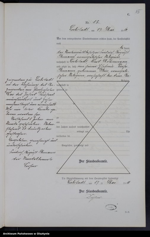 image.from.unit.number "Sterbe-Neben-Register Nr 1 - 42"