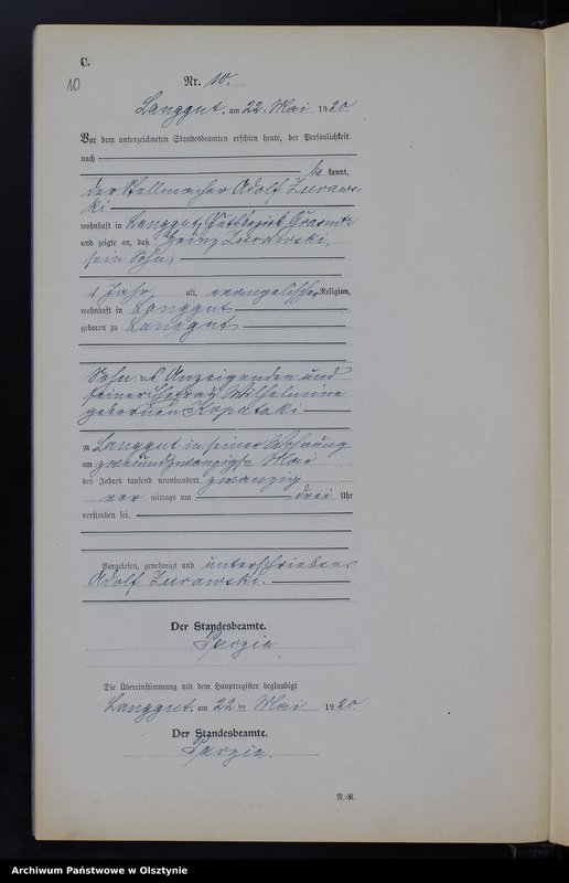 image.from.unit.number "Sterbe-Neben-Register Nr 1 - 23"