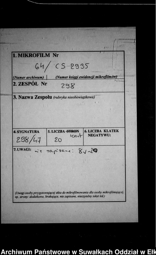 image.from.unit.number "Heiraths-Neben-Register des Preussischen Standes-Amtes Kehlen Kreis Angerburg"