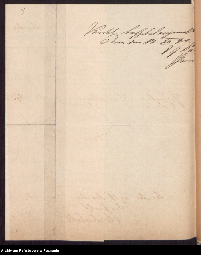 Obraz 10 z jednostki "Die von den Verlobten beigebrachten Urkunden zur Eheschliessung pro 1896"