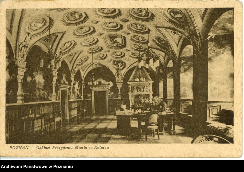 Obraz 1 z jednostki "Poznań - Gabinet Prezydenta Miasta w Ratuszu"
