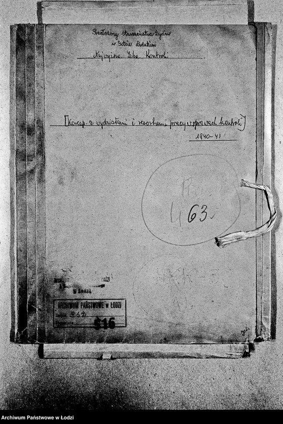 Obraz 3 z jednostki "[Korespondencja z wydziałami i resortami pracy w sprawach kontroli]"