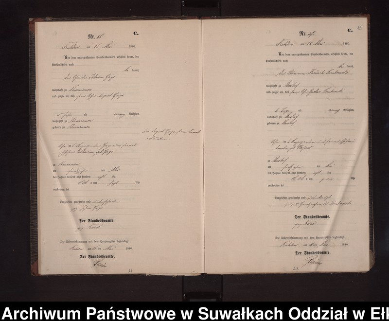 image.from.unit.number "Sterbe-Neben-Register des Preussischen Standes-Amtes Stasswinnen Kreis Loetzen"