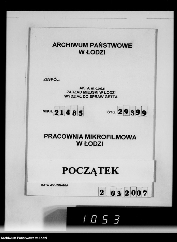 Obraz 1 z jednostki "[Korespondencja z urzędami, instytucjami i firmami] Lit.Na-Ny."