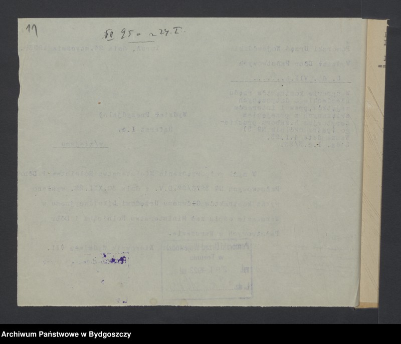 image.from.unit.number "[Kontrakty rządu niemieckiego dot. majątków, praw i interesów związanych z przejęciem terytorium byłego zaboru pruskiego]"