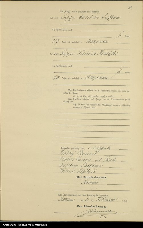 image.from.unit.number "Heiraths-Neben-Register Nr 1 - 27"