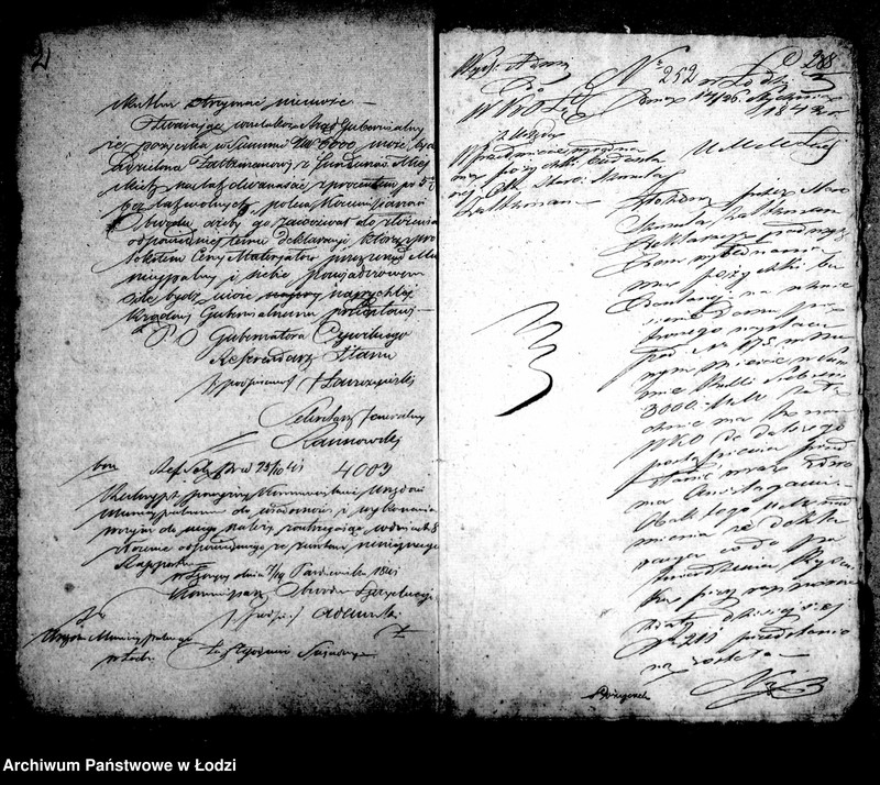 Obraz 6 z jednostki "Akta tyczące się pożyczki budowlanej Szmula Zaltzmana"