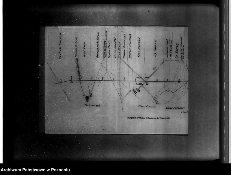 Obraz 11 z jednostki "Towarzystwo Elektryfikacji Okręgu Poznańskiego Spółka Akcyjna W Poznaniu plany sytuacyjne wsi i miast w związku z projektowaną elektryfikacją"