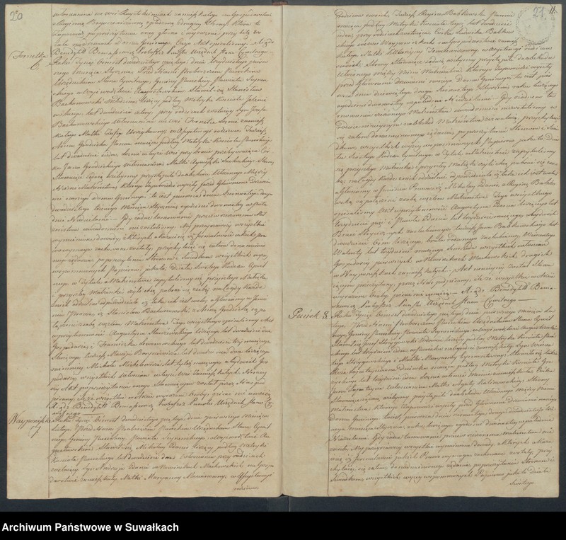 image.from.unit.number "Akta małżeńskie gminy puńskiey od dnia 1 stycznia do ostatniego grudnia 1825 roku"