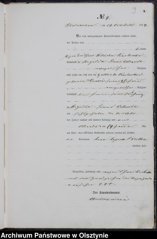 image.from.unit.number "Geburts-Haupt-Register Nr 1 - 45"