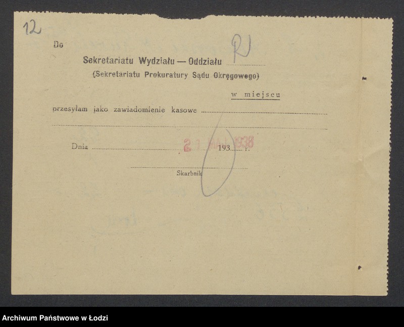 Obraz 14 z jednostki "Manel Rusecki, Hersz Lajbusz Koprowski- sprzedaż futer"