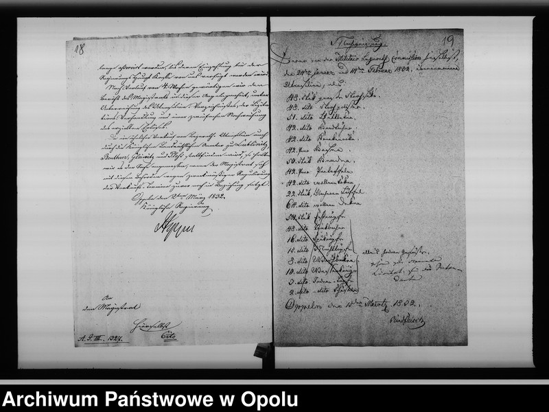Obraz 16 z jednostki "Acta betreffend die Übergabe der zur Einrichtung des hierortigen Kantonements Lazareths für die Truppen des aufgestellt gewesenen Oder Kordons erforderlich gewesenen Utensilien und deren Verkauf"