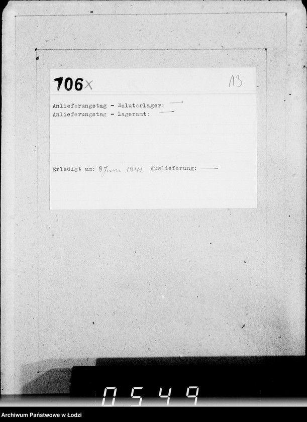 Obraz 17 z jednostki "[Ewidencja wniosków]"