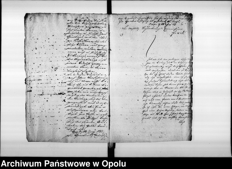 Obraz 9 z jednostki "[...] die Gegenstände der Quartire, Verpflegung der Einquartirung, Quartirs - Geldbeiträge von May, Juny, July und August 1813 Vol. I"