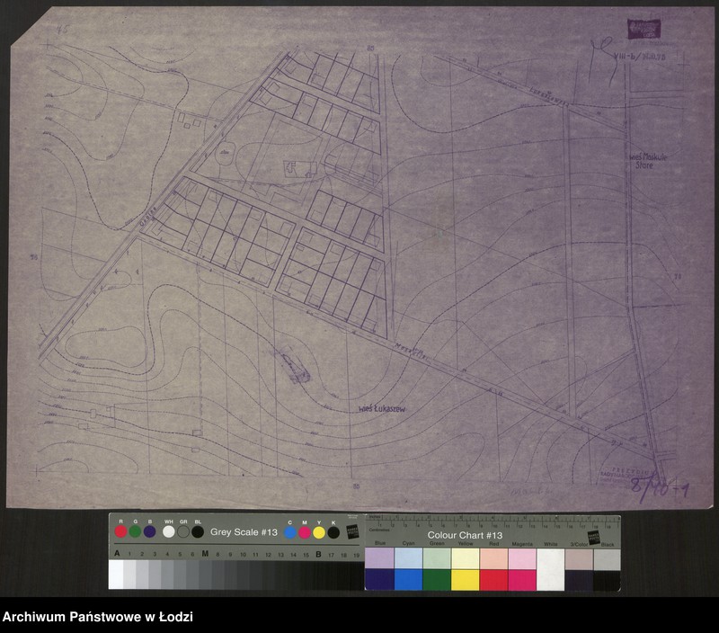 Obraz 1 z jednostki "Plan m. Łodzi 1:2000. Sekcja NO75"