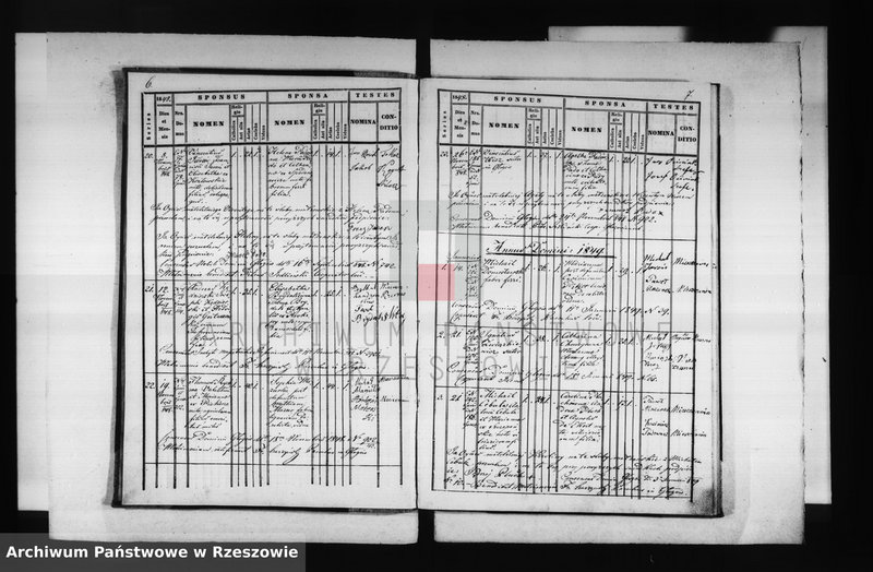 image.from.unit.number "Księga akt małżeństw - Głogów Małopolski"