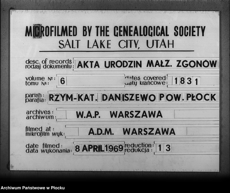 image.from.unit.number "Akta urodzeń, małżeństw i zgonów"