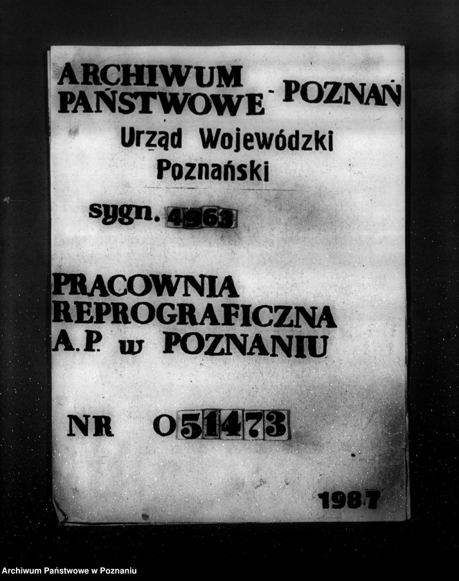 Obraz 1 z jednostki "Fabryka octu Wincenty Paetz Poznań ul. Mostowa 11 nr woj. 6721"