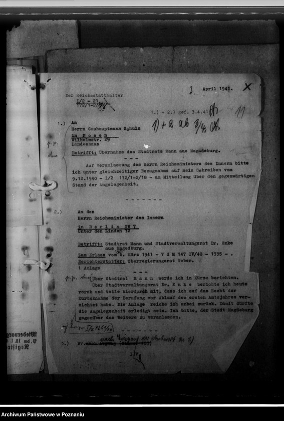 Obraz 15 z jednostki "Mann, Stadtrat; Enke, Stadtrat"