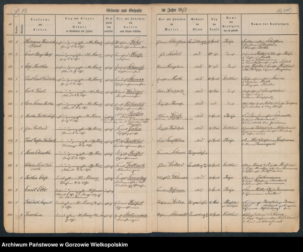 image.from.unit.number "Duplikate der Hauptkirche zu Landsberg an der Warthe (zawiera też księgę zgonów Konkordien, reformirte und Militair Kirchen Gemeinde z 1871 r.)"